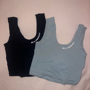TWO Gymshark Tank Tops (size xs)